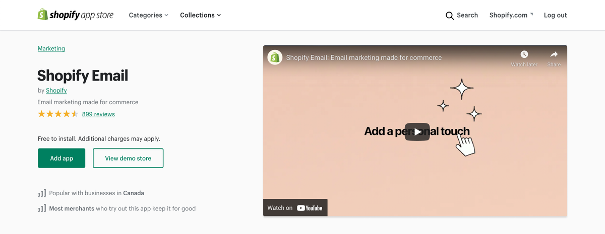 Shopify App Store gets an App Listing Pages Redesign