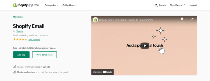Shopify App Store gets an App Listing Pages Redesign